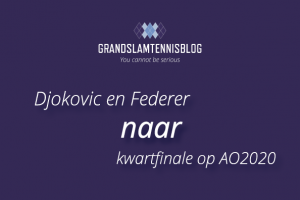 Federer volgt Djokovic in bereiken van kwartfinales #AO2020.