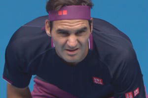 Federer te sterk in eerste ronde Australian open 2020 voor Steve Johnson.