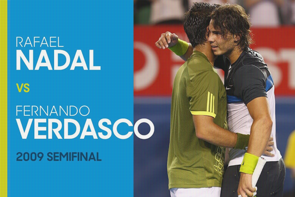 Video van Nadal - Verdasco in 2009 Australian open.
