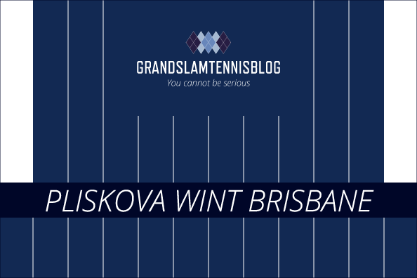 Nummer twee van de wereld Plsikova wint finale Brisbane.