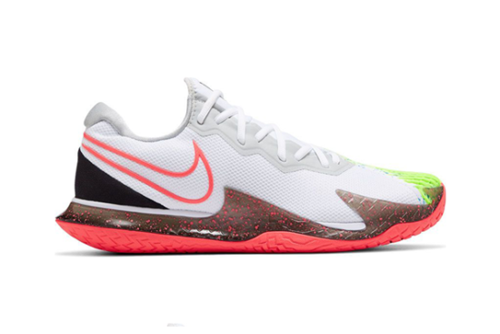 Buitenzijde zijkant Nike Air Zoom Vapor Cage 4 - wit/duo