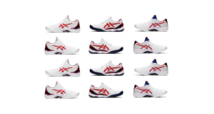 Nieuwe Asics schoen voor Djokovic.