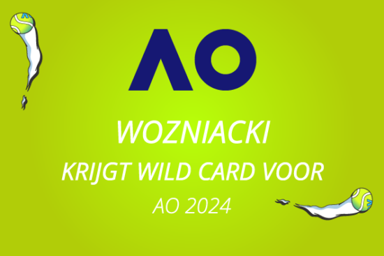 Caroline Wozniacki heeft een wild card gekregen voor de Australian open van 2024.