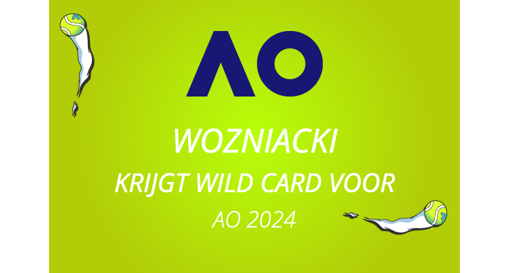 Caroline Wozniacki heeft een wild card gekregen voor de Australian open van 2024.