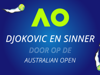 Djokovic en Sinner door in Melbourne.