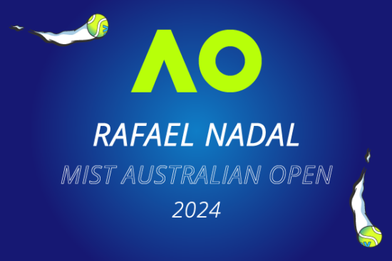 Nadal mist Australian open.