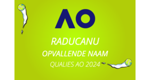 Emma Raducanu is een van de opvallendste namen die zich heeft ingeschreven voor de kwalificaties voor de Australian open van 2024.