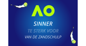 Sinner te sterk voor Botic.
