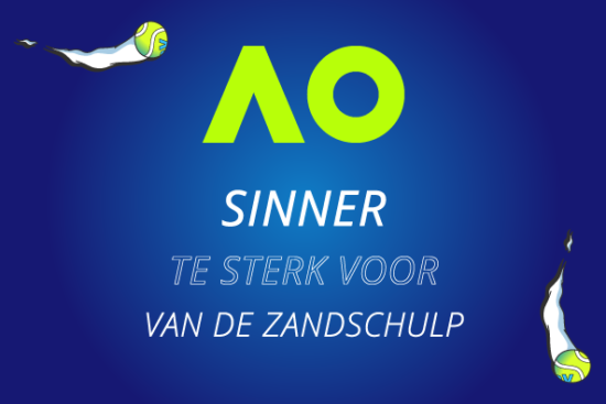 Sinner te sterk voor Botic.