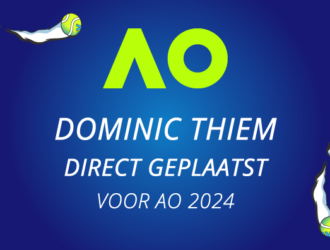 Dominic Thiem direct geplaatst voor Australian open.