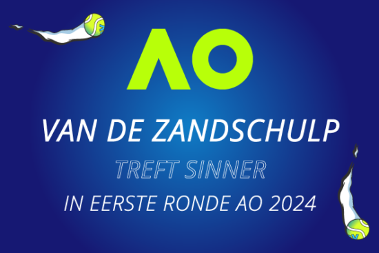 Loting Australian open - Van de Zandschulp