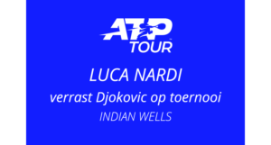 Luca Nardi verslaat Novak Djokovic.