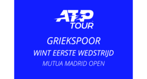 Tallon Griekspoor is in Madrid doorgedrongen tot de derde ronde.