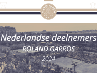 Nederlandse deelnemers Roland Garros 2024.