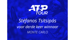 Stéfanos Tsitsipás de sterkste in Monte Carlo