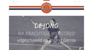 De Jong verliest van Alcaraz