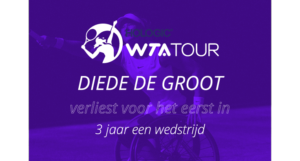 Diede de Groot verliest voor het eerst in 3 jaar.