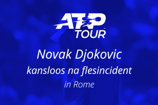 Djokovic verliest in Rome.