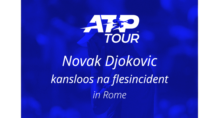 Djokovic verliest in Rome.