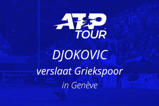 Djokovic wederom te sterk voor Griekspoor