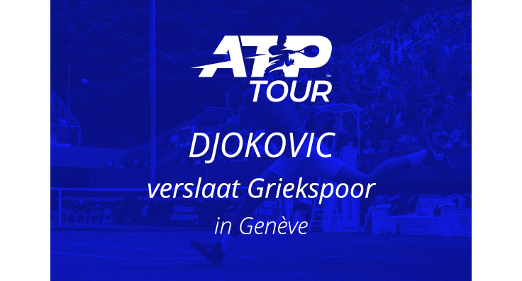Djokovic wederom te sterk voor Griekspoor