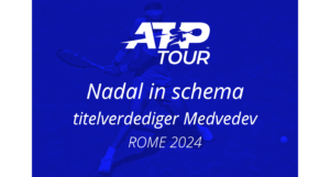 Nadal in schema van titelverdediger Medvedev