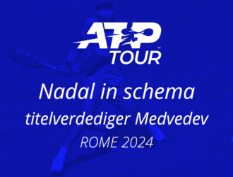 Nadal in schema van titelverdediger Medvedev
