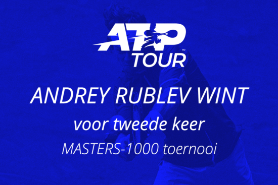 Rublev wint tweede masters toernooi in Madrid