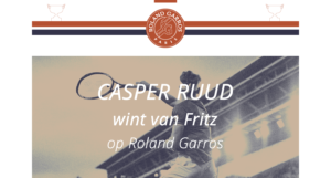 Casper Ruud te sterk voor Taylor Fritz