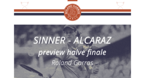 Sinner - Alcaraz previw op Roland Garros