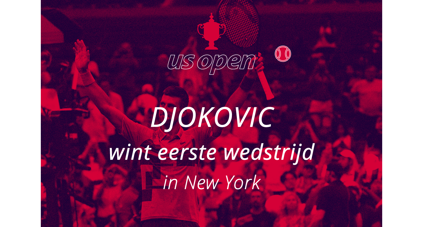 Djokovic naar tweede ronde US open