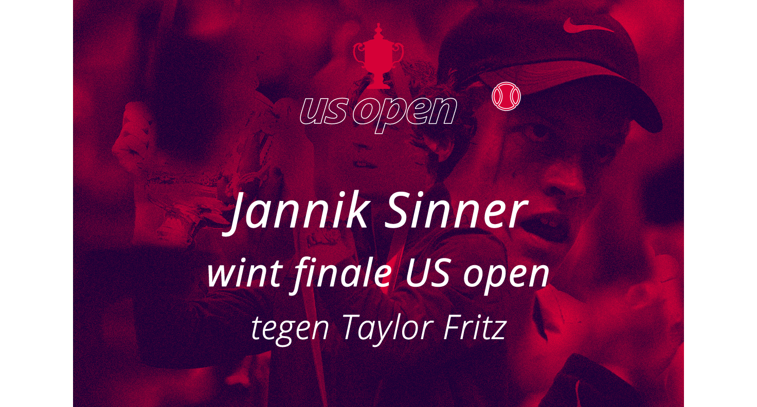 Jannik Sinner wint in New York tweede grandslam toernooi