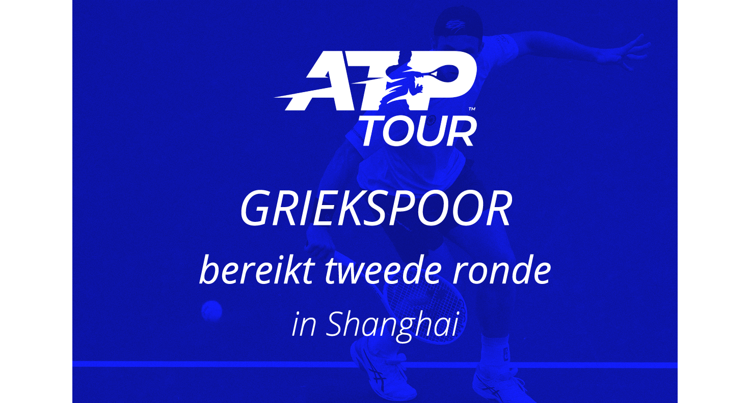 Griekspoor tegen Zverev na winst in Shanghai