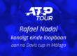 Nadal stopt met tennissen