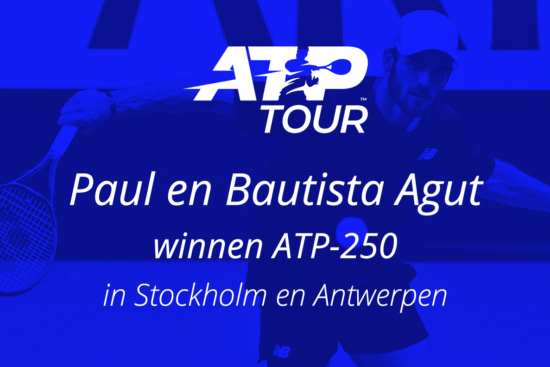 Tommy Paul en Roberto Bautista Agut winnen in Stockholm en Antwerpen