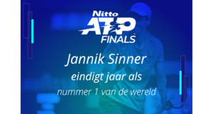 Sinner eindigt jaar als nummer 1 op ATP ranglijst