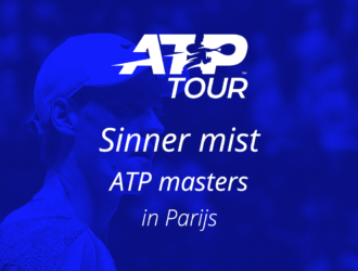 Jannik Sinner mist ATP van Parijs Bercy