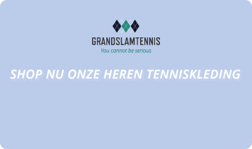 advertentie heren tenniskleding