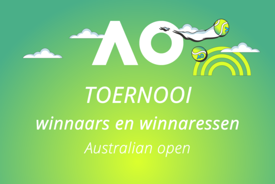 wie hebben de Australian open gewonnen