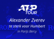 Zverev wint in Bercy