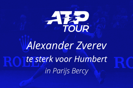 Zverev wint in Bercy