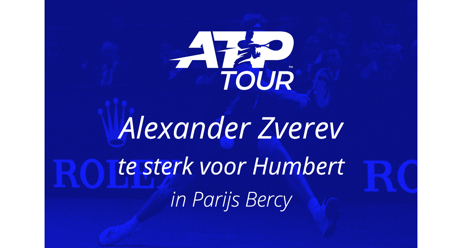 Zverev wint in Bercy