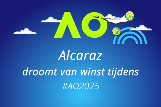 Carlos Alcaraz droomt van winst tijdens de Australian open 2025