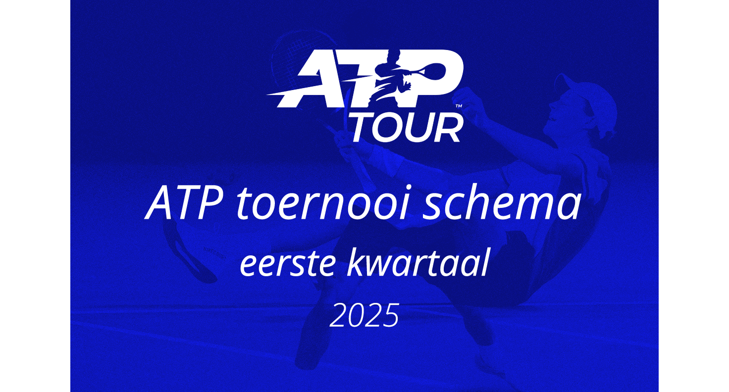 Het volledige toernooi overzicht van het eerste kwartaal op de ATP tour