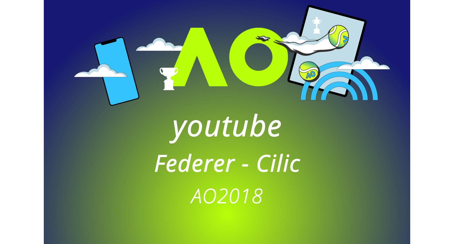 Federer - Cilic Australian open finale