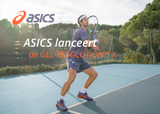 ASICS lanceert de GEL-RESOLUTION™ X tennisschoen