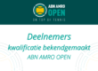 Deelnemers kwalificatie ABN Amro open bekendgemaakt