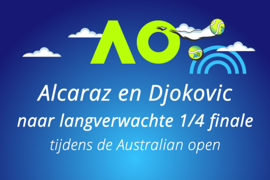 Djokovic in kwartfinale tegen Alcaraz