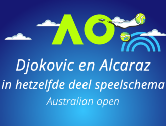 Loting Australian open heren bekendgemaakt