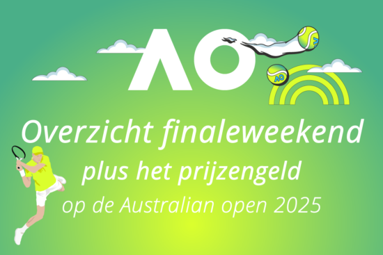 Overzicht finale weekend + prijzengeld Australian open 2025
